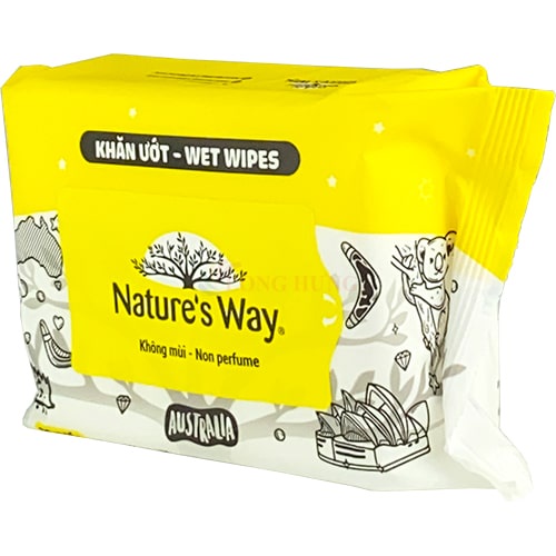 Khăn giấy ướt Nature's Way Wet Wipes