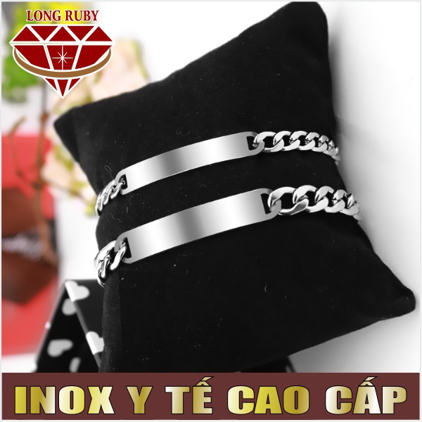 LẮC VÒNG TAY CẶP ĐÔI INOX TRƠN | LẮC CẶP ĐÔI