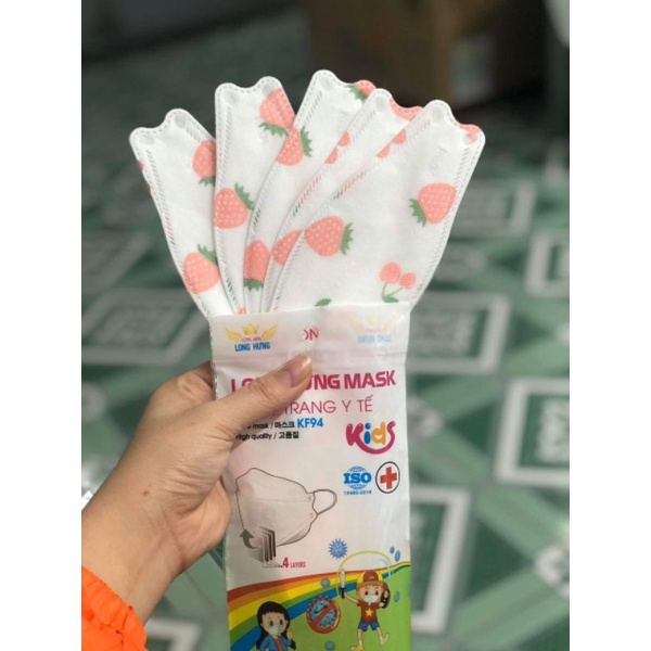 [Sale cực sốc] Khẩu Trang 4D TT Mask KF94 Trẻ Em (3-12 tuổi)