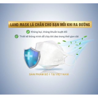 3D LAND MASK VIP ĐỎ Bịch 6 cái