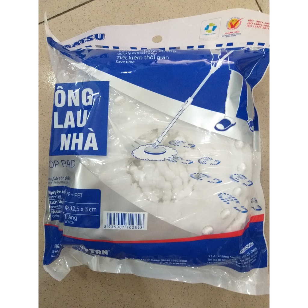 Cây lau nhà & Bông Lau Nhà Matsu nhựa Duy Tân Matsu chính hãng