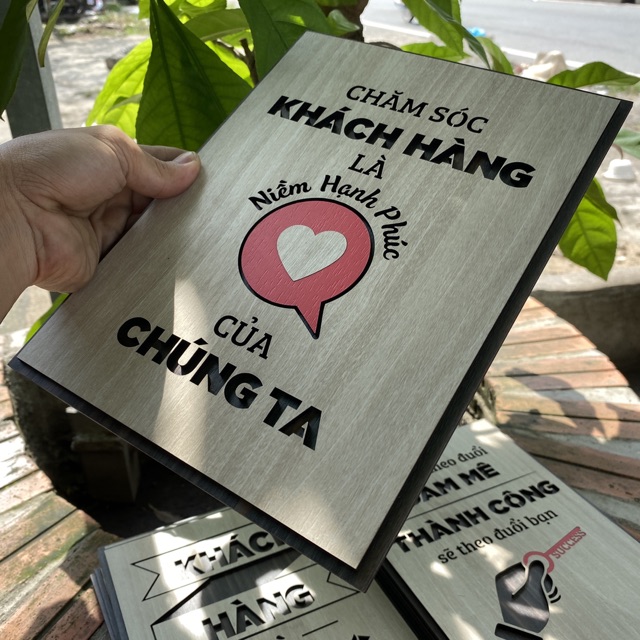 Tranh Gỗ Truyền Cảm Hứng LEVU062 trang trí tường phong cách mới