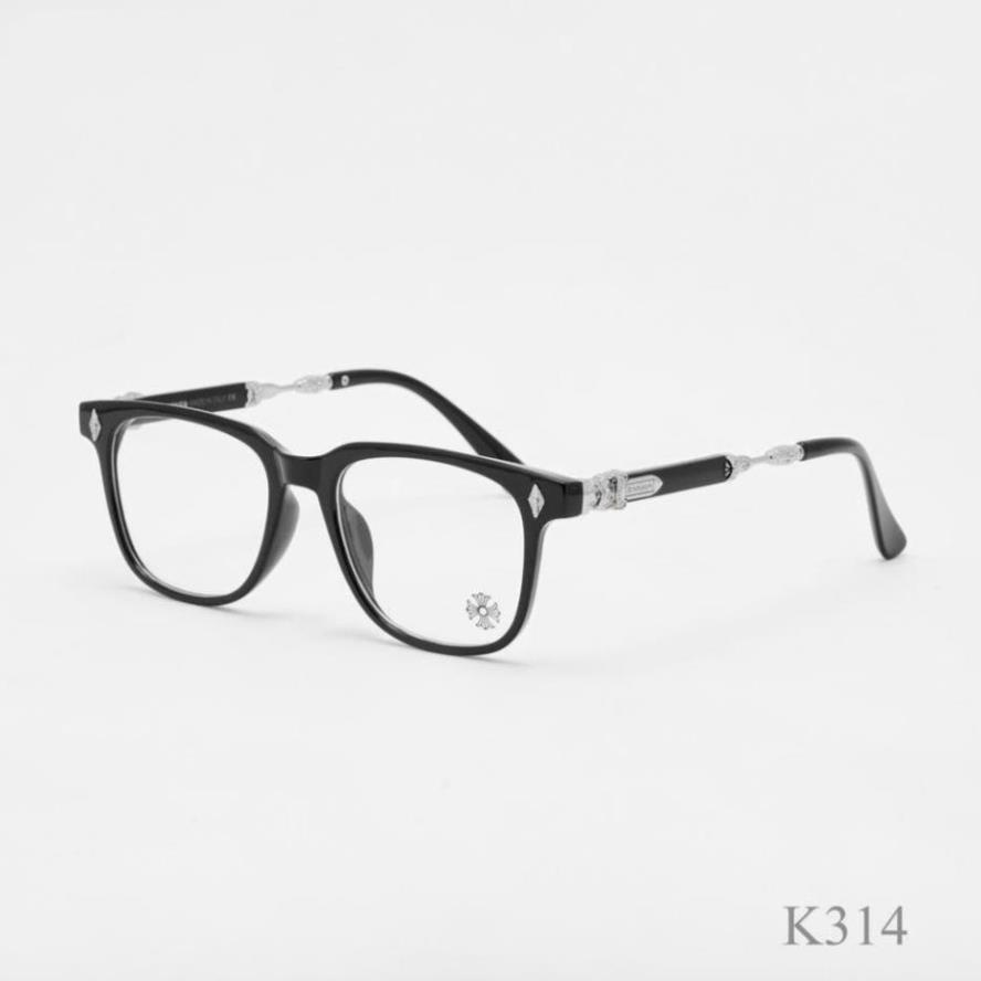 Gọng kính giả cận nam nữ có thể lắp mắt cận CHROM kiếng mắt không độ đẹp K314 - Shop148 [GIÁ TỐT NHẤT]