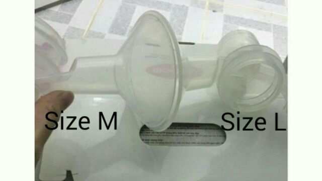 (Size L-27mm) Bộ phụ kiện hút sữa Unimom Hàn Quốc