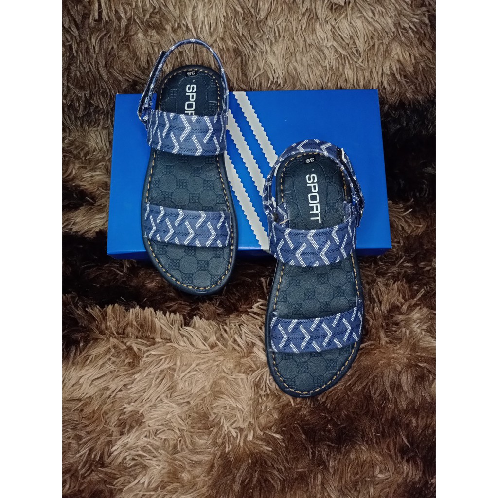 Dép sandal quai ngang versace , dép xăng đan quai hậu unisex đẹp chống nước