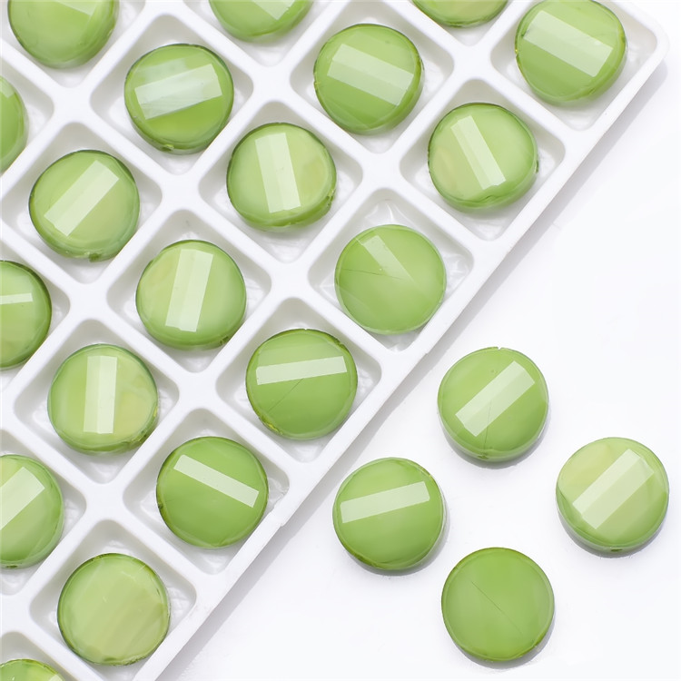 Set 10 Hạt Cườm Xỏ Lỗ 14mm Dùng Để Làm Đồ Trang Sức Thủ Công