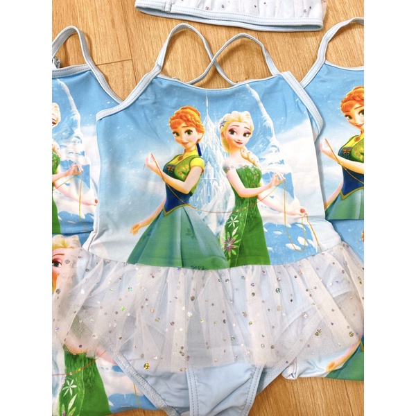 (ảnh thật) XẢ Set bơi bé gái SBBG51 sz 10-20kg bộ bơi elsa cho bé (hàng có sẵn) hàng TQXK siêu xinh SUBIN KIDS - SBBG52