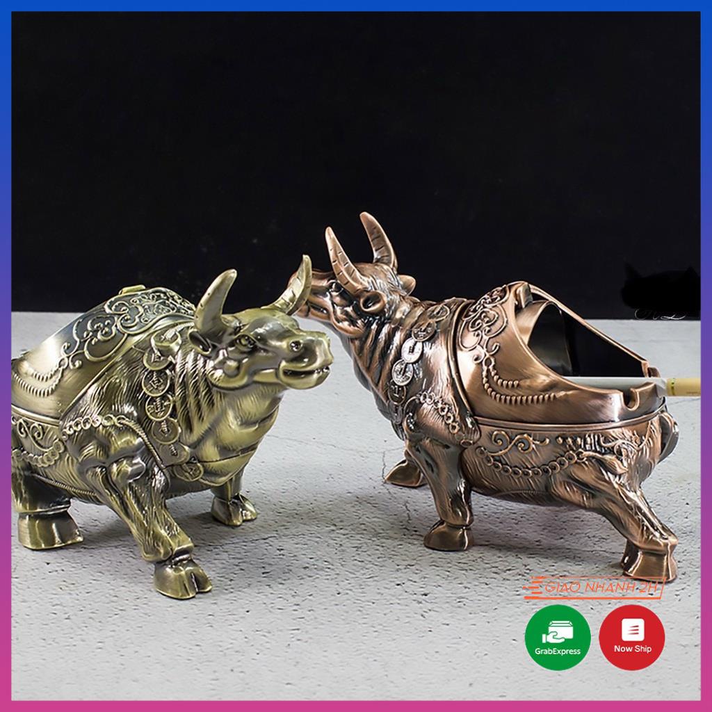 Giao Nhanh Gạt tàn thuốc hình độc, Gạt tàn hình con hổ, trâu, voi các loại - Hàng loại 1, siêu bền, đẹp dùng là mê .