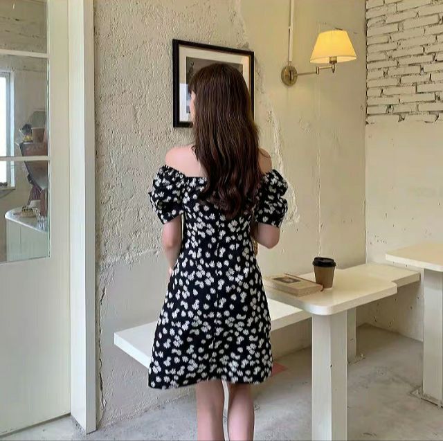 ORDER Váy hoa cúc nhí dáng tay bồng mặc được 2 kiểu có big size có ảnh thật | BigBuy360 - bigbuy360.vn