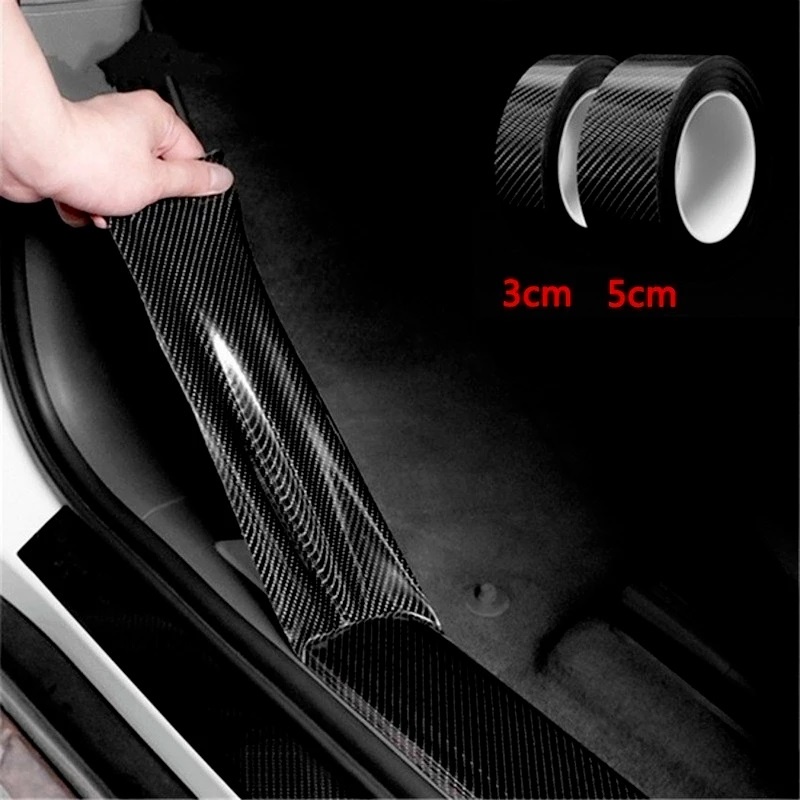 Băng Keo Nano Dẻo - Dày Đa Năng,  Chống Trầy Xước, Chống Thấm,Cuộn Dài 3 Mét - Vân Carbon