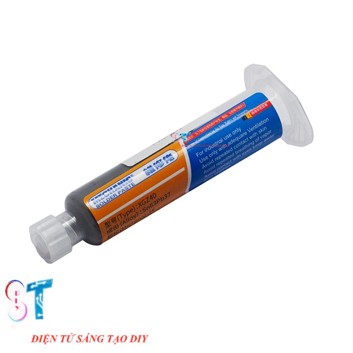 Thiếc Mechanic Solder Paste XGZ40 35g Dạng Tuýp Sn63/Pb37