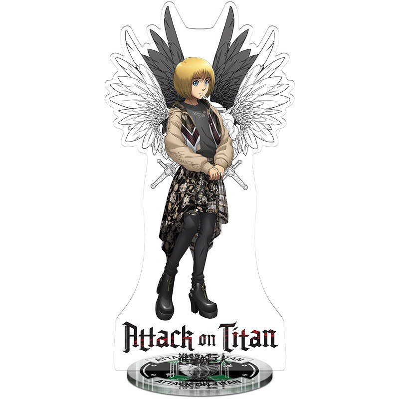 (order) Mô hình standee ATTACK ON TITAN ĐẠI CHIẾN TITAN mẫu mới Tượng Acrylic Anime mica chibi trang trí trưng bày