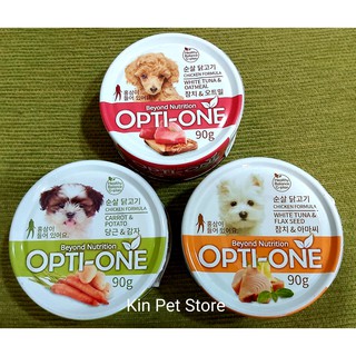 Pate Opti One Hàn Quốc Cao Cấp Cho Chó Trên 3 Tháng Tuổi - Hộp 90g