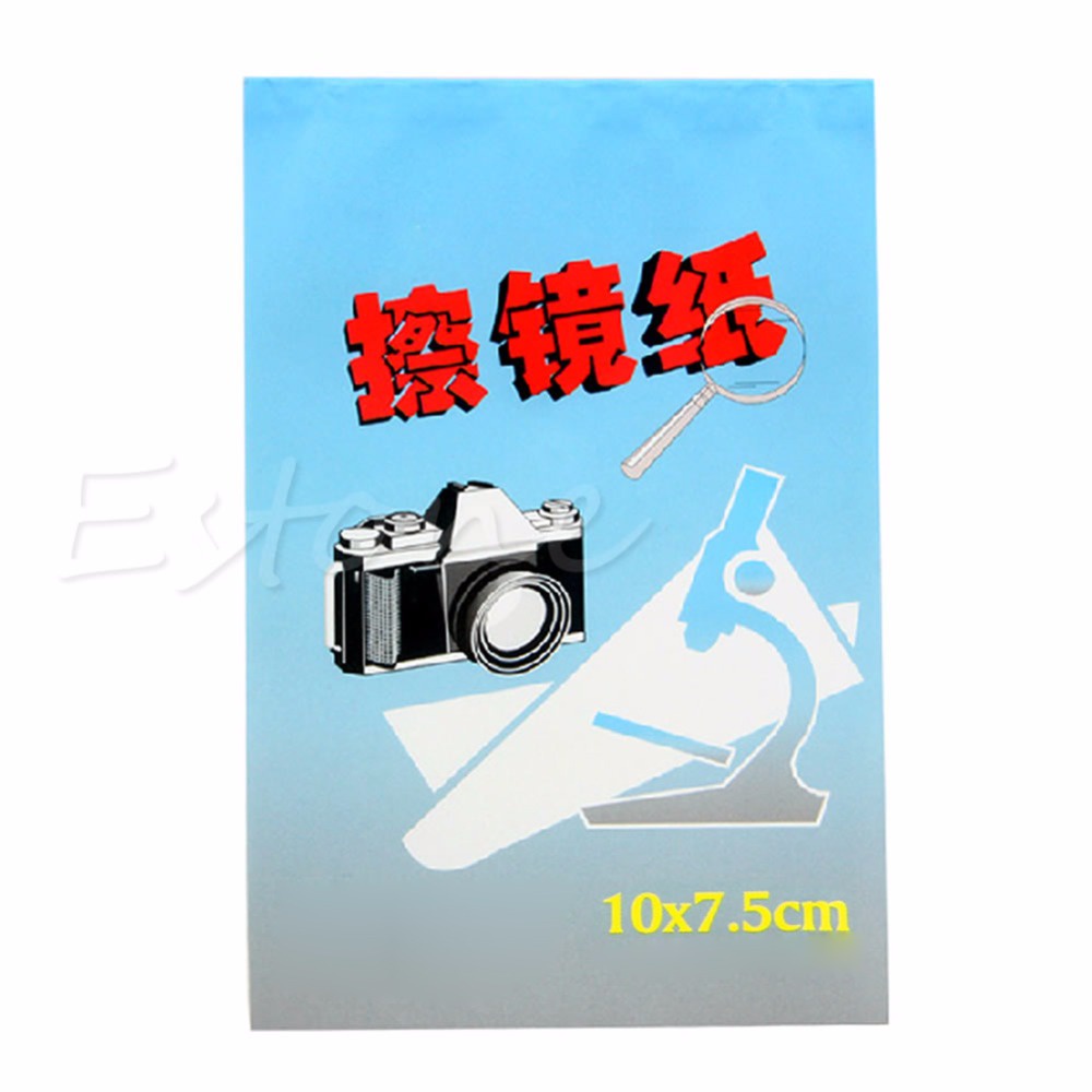 Cuộn 50 tờ khăn giấy mềm lau ống kính máy ảnh