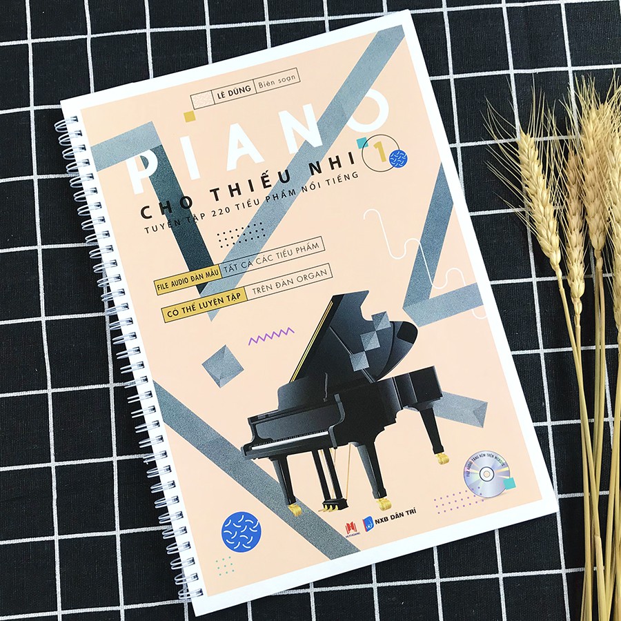 Sách - Piano cho thiếu nhi - tuyển tập 220 tiểu phẩm nổi tiếng