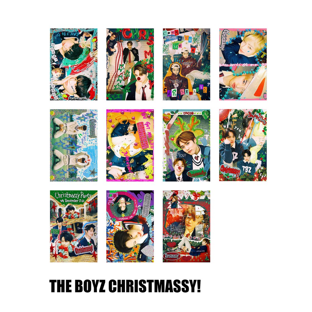 Ảnh Nhóm Nhạc The Boyz Giáng Sinh