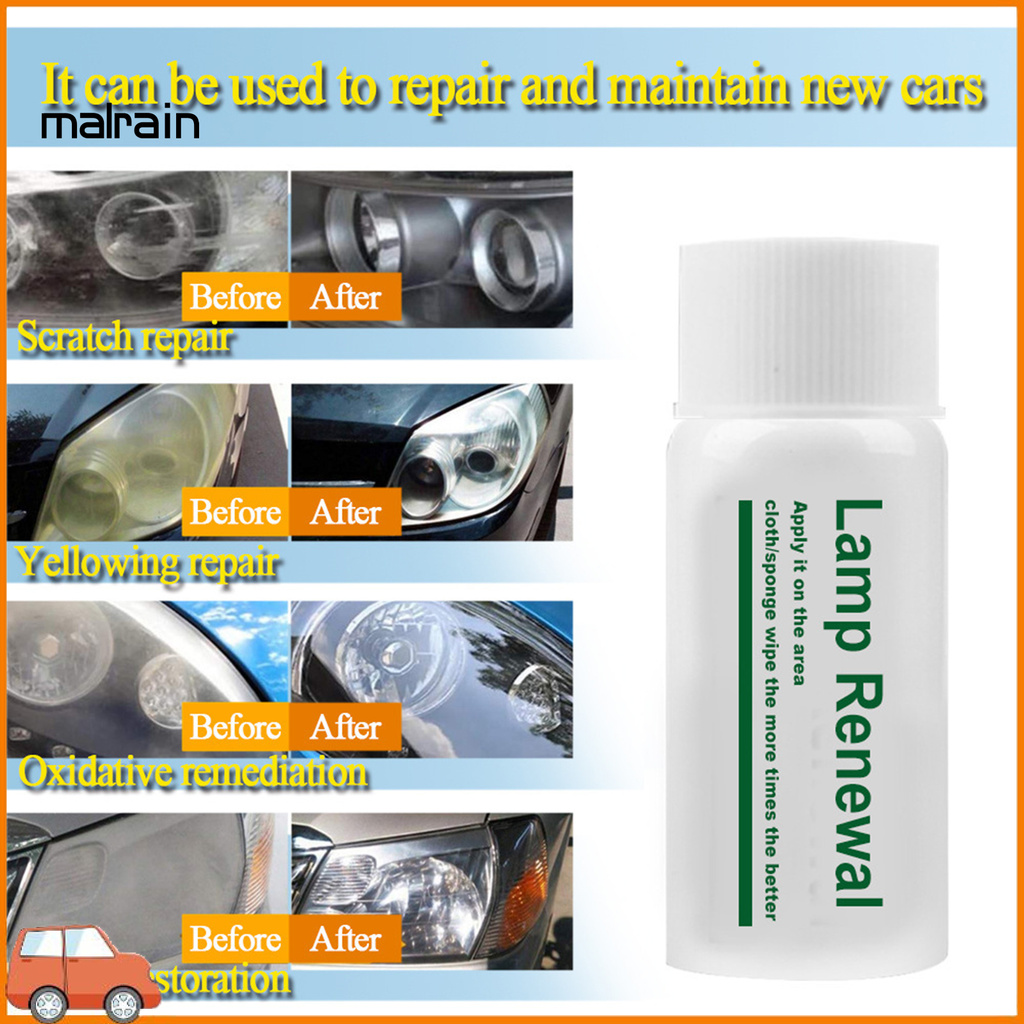 Dung Dịch Sửa Chữa Đèn Pha Xe Ô Tô