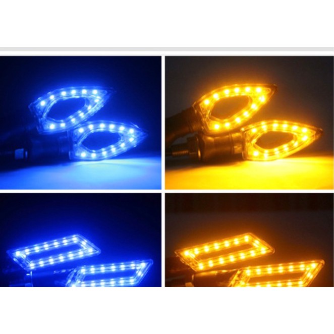 CẶP ĐÈN XI NHAN LED VỎ CARBON - CÓ THỂ UỐN CONG ĐẶC BIỆT