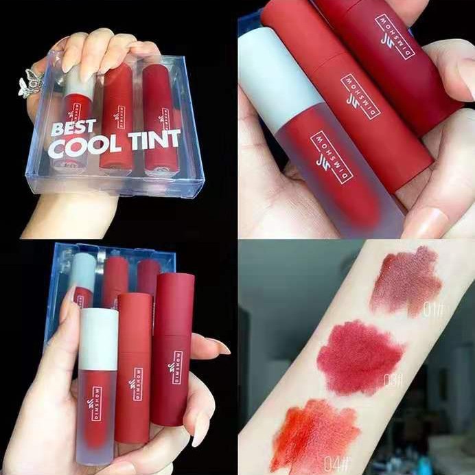Set 3 thỏi son Best Cool Tint