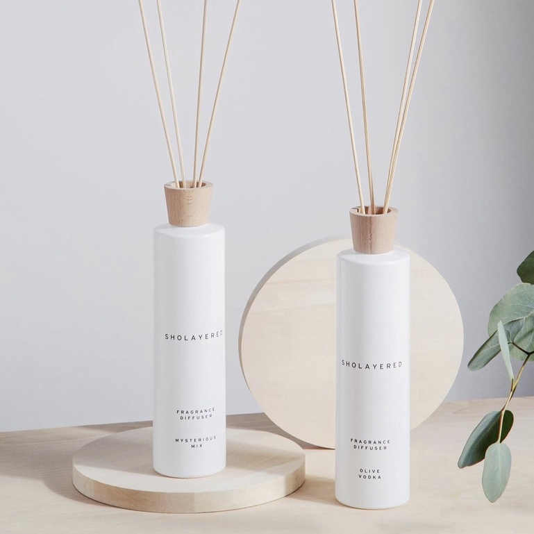Bộ Khuếch Tán Tinh Dầu tán hương thơm xông phòng Chính hãng Nhật Bản Sholayered 500ml