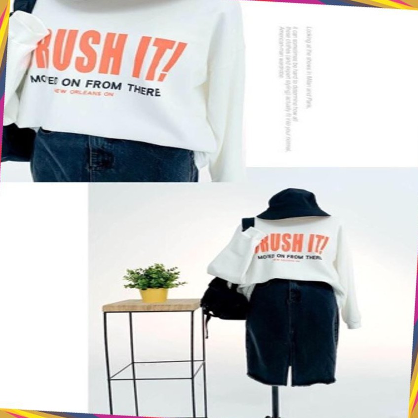 Áo cotton tay dài form rộng cá tính M36 | BigBuy360 - bigbuy360.vn