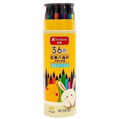 Hộp 36 Bút Chì Màu Cho Bé Yêu