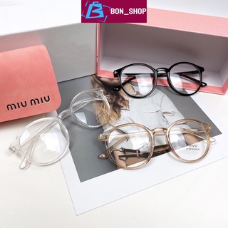 Gọng kính giả cận VIVO mắt tròn siêu cute_Bon Shop