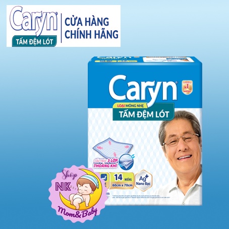 Tấm đệm lót Caryn siêu thấm bảo vệ chống trào