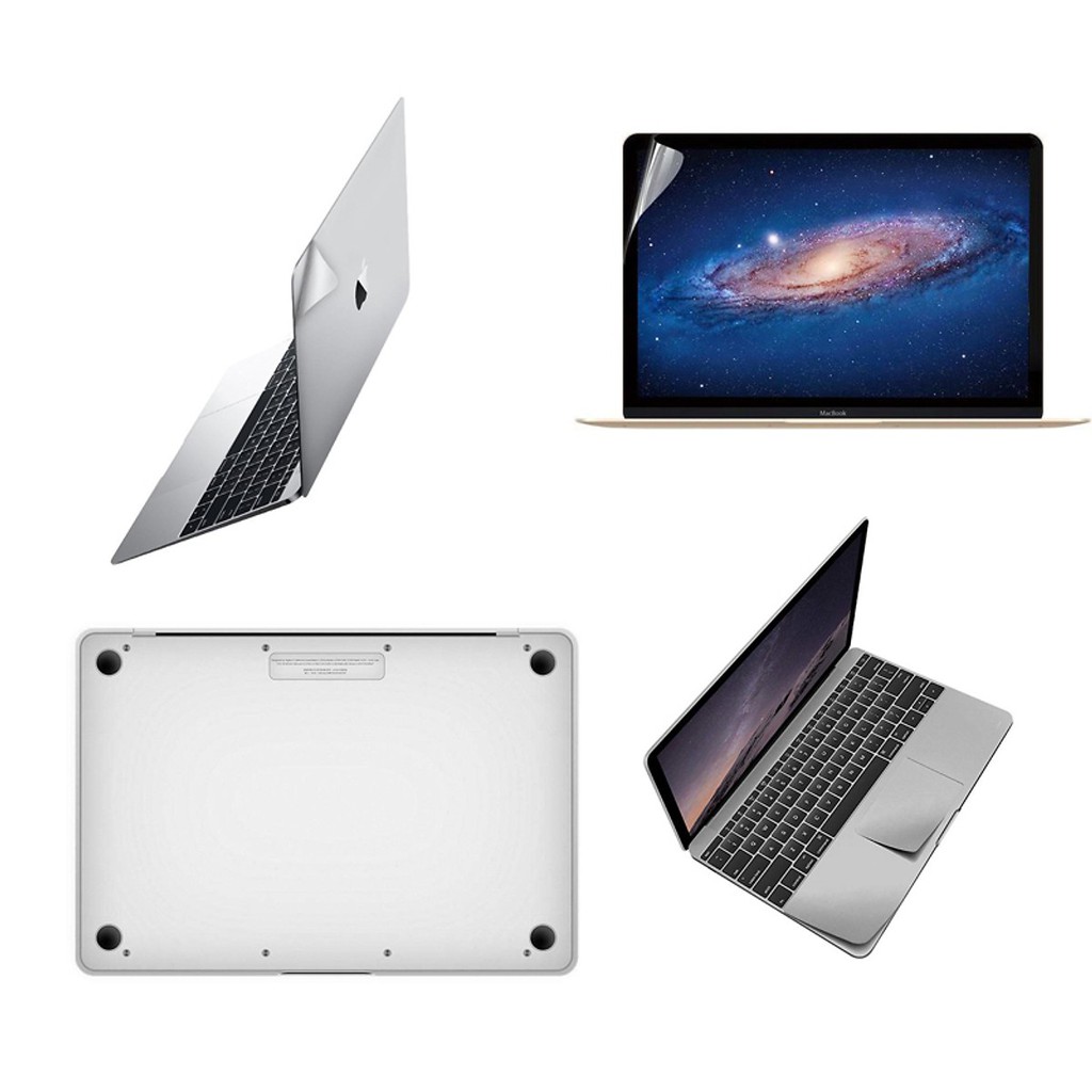 Bộ dán 5in1 cho Macbook Air Retina 13 inch 2018-2019 Full Body JCPAL MacGuard