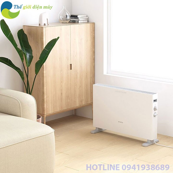 [Bản quốc tế] Máy sưởi điện Xiaomi Smartmi Convector Heater 1S - Bảo hành 6 tháng