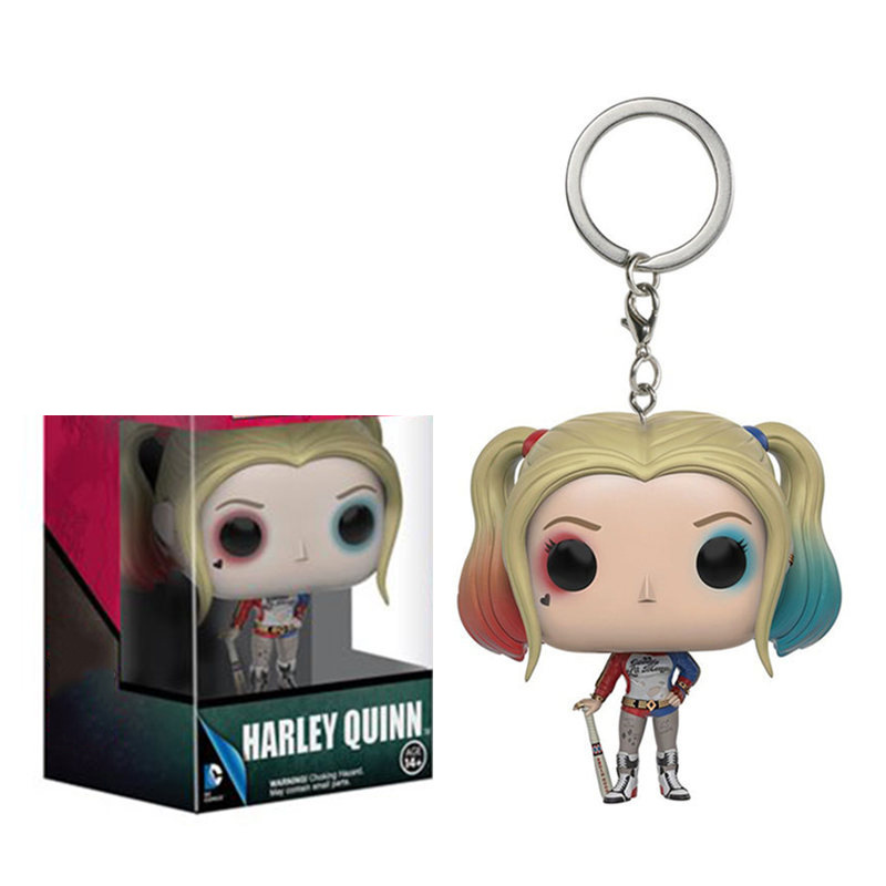 Móc Khóa Gắn Mô Hình Nhân Vật Harley Quinn / Harley Quinn / Harley Quinn Sáng Tạo