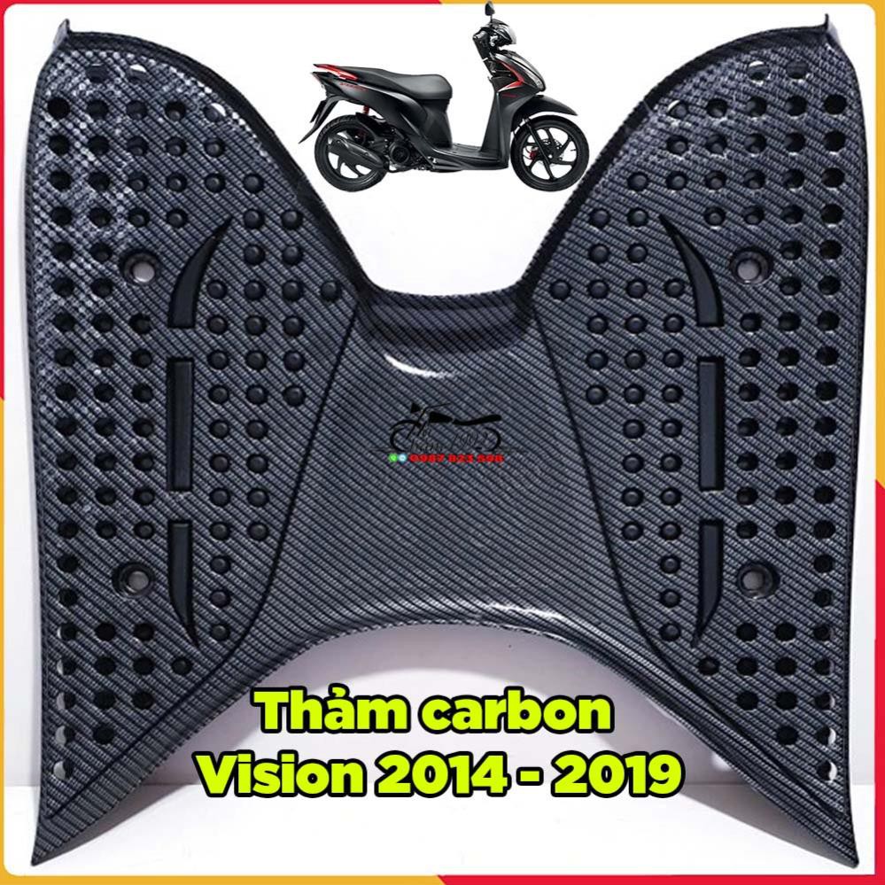 Combo Thảm Carbon Và Ốp Pô Vision 2014 - 2020