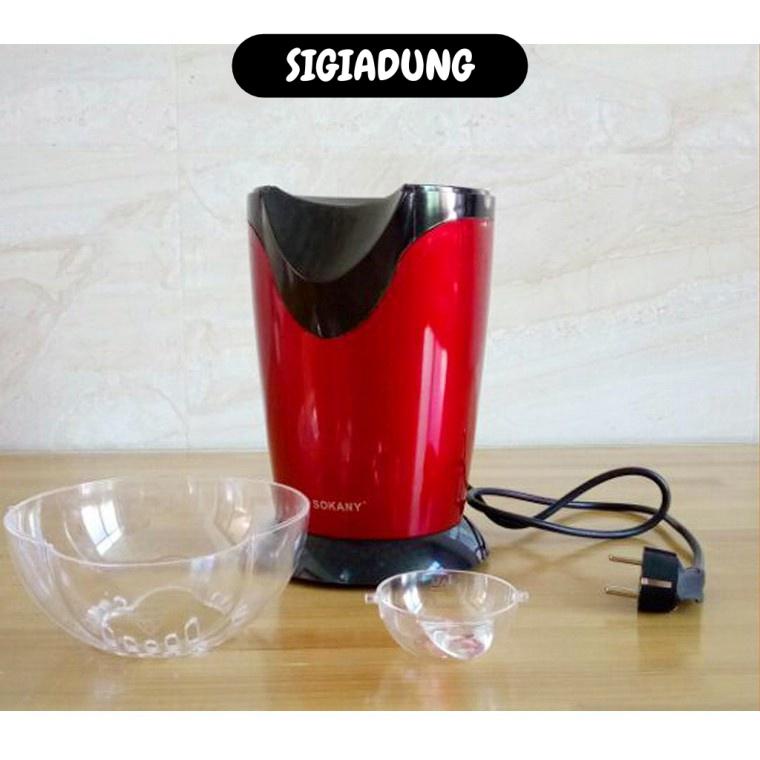 [SGD] Máy Làm Bỏng Ngô Mini - Máy Nổ Bắp Rang Bơ, Sấy Các Loại Hạt Sokany Tại Nhà 2302