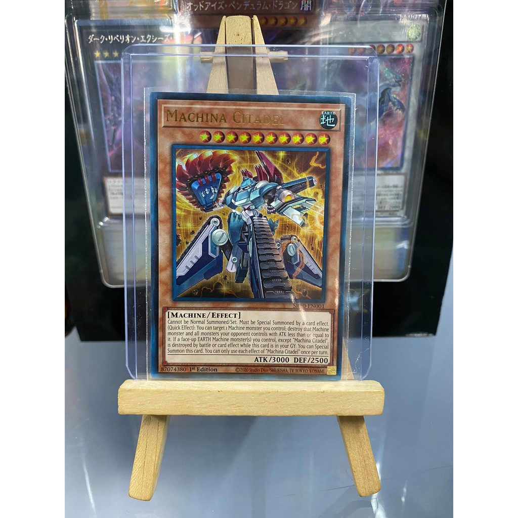 [ Dưa Hấu Yugioh ] Lá bài thẻ bài Machina Citadel - Ultra Rare - Tặng bọc bài nhựa bảo quản