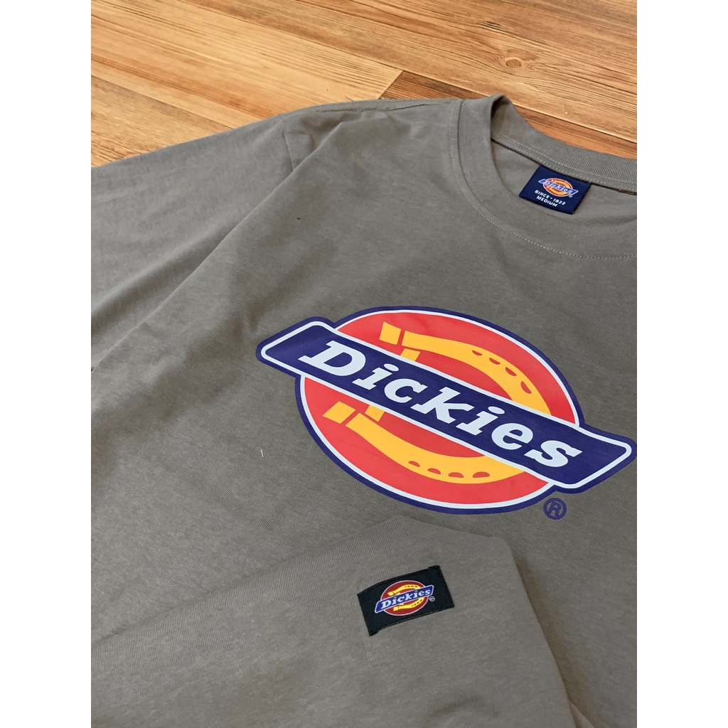 Áo thun Dickies chính hãng - Màu nâu lạnh - Cotton 100%, Form Unisex nam nữ