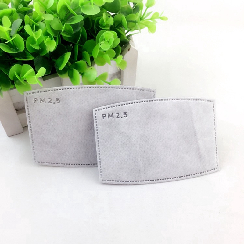 Tấm lọc lót khẩu trang than hoạt tính 4 lớp chống khói bụi PM2.5 tiện lợi