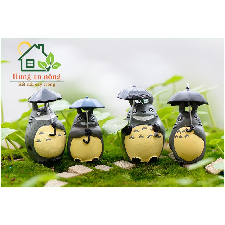 TT05 - TOTORO 4.6*2.6cm GIAO MẪU NGẪU NHIÊN trang trí tiểu cảnh sen đá xương rồng cây để bàn