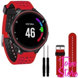 Dây đeo silicon thể thao thay thế cho đồng hồ thông minh Garmin Forerunner 220/230/235/620/630/735X