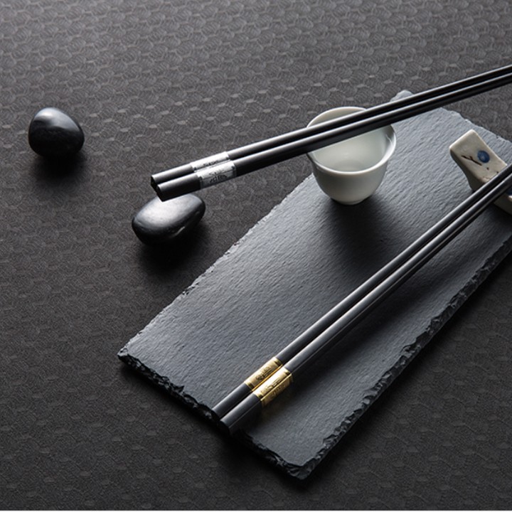 Combo 10 Đôi Đũa Vàng Hàn Quốc, Đũa Ăn Cao Cấp Chống Mốc, Chống Trơn, Bền Màu