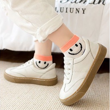 Vớ Cotton Nguyên Chất Mỏng Thoáng Khí Phong Cách Mới Cho Bé