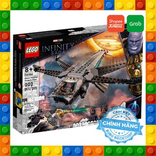 Lego Super Heroes 76186 - Black Panther Dragon Flyer - Bộ xếp hình Lego Phi cơ của chiến binh báo đen
