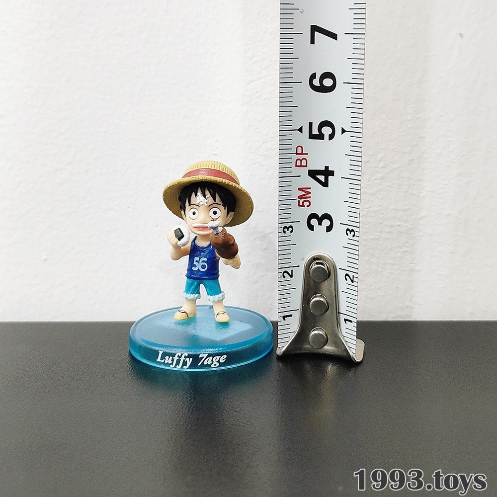 Mô hình chính hãng Bandai figure One Piece Collection Super Deformed SD Vol.17 FC17 - Luffy 7age (Áo xanh)