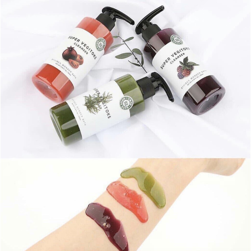 Sữa rửa mặt rau củ Super Vegitoks Cleanser | BigBuy360 - bigbuy360.vn