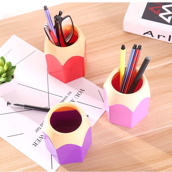 Ống cắm bút hình cây bút chì sáng tạo