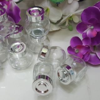 LỌ NGHIÊNG 2 ĐÁY THỦY TINH 50ml, 180ml, 380ml
