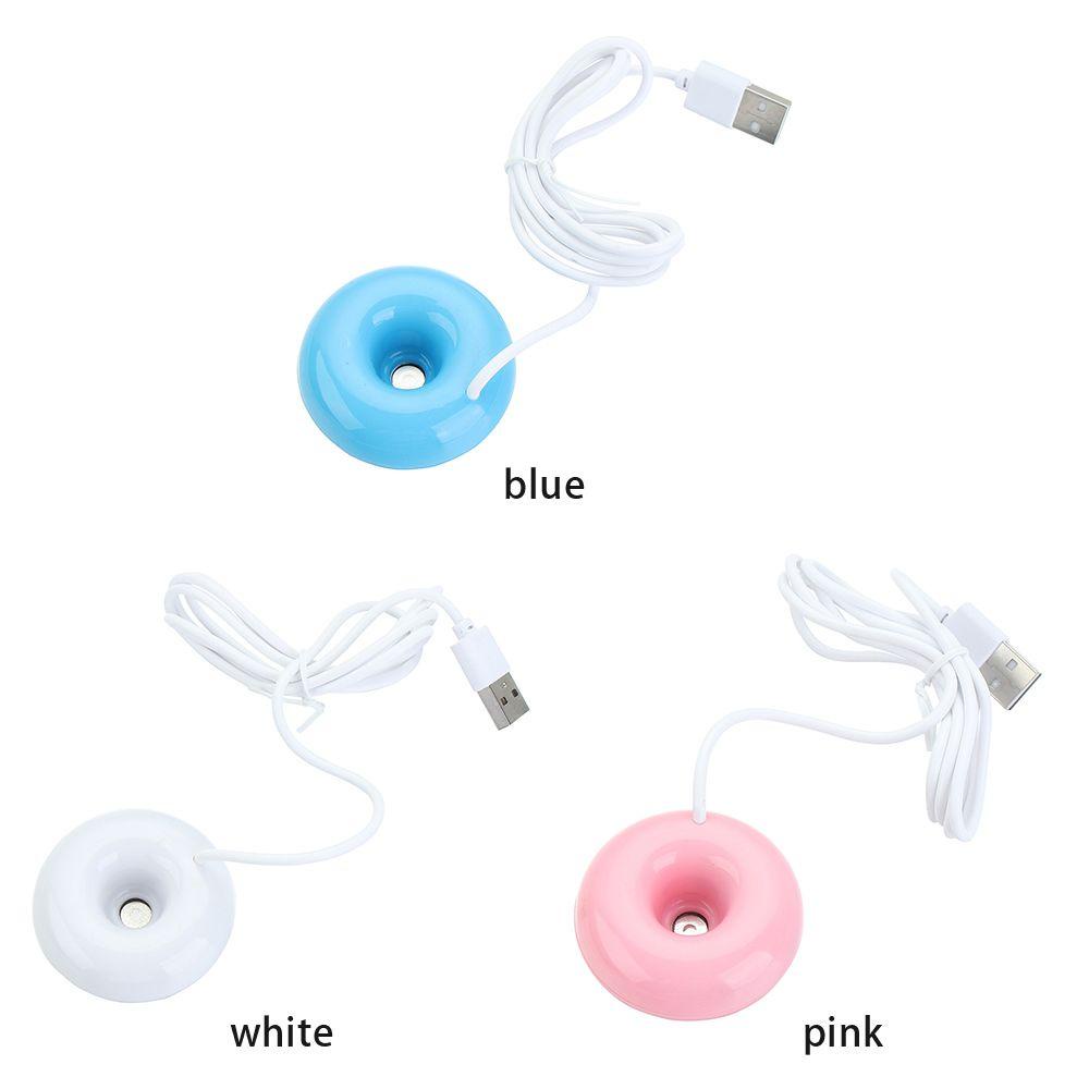 Máy Lọc Không Khí Mini USB Hình Bánh Donut Tiện Dụng