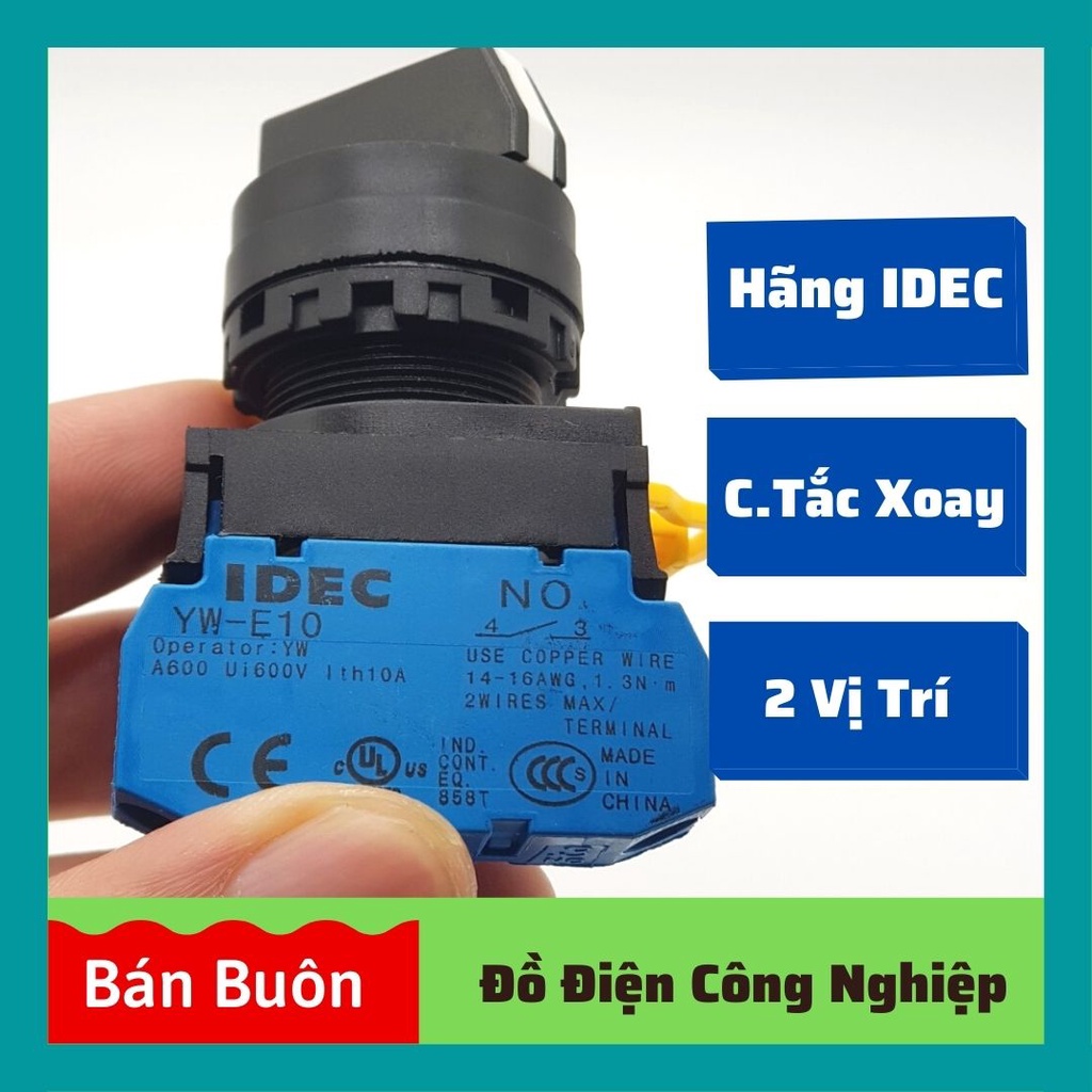Công tắc xoay 2 vị trí, công tắc xoay