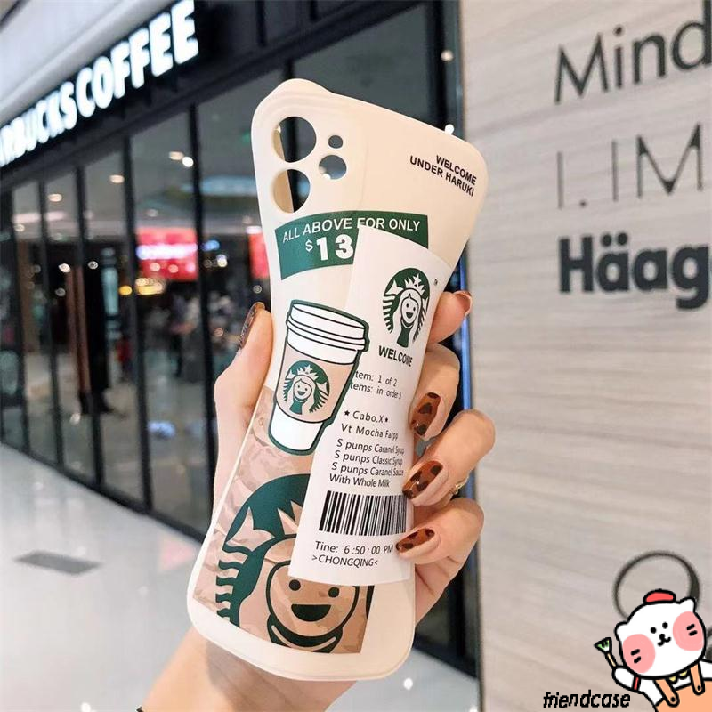 Ốp Lưng Tpu Mềm In Hình Starbucks Thời Trang Cho Xiaomi Poco X3 NFC Poco M3 Redmi Note9 Note8 Redmi 9 9t Op Po A15 Reno 4f Reno 4 A12 A92 A52 A72 A3S A7 A12E A5S A31 2020 A15S Reno 4 Lite A11K