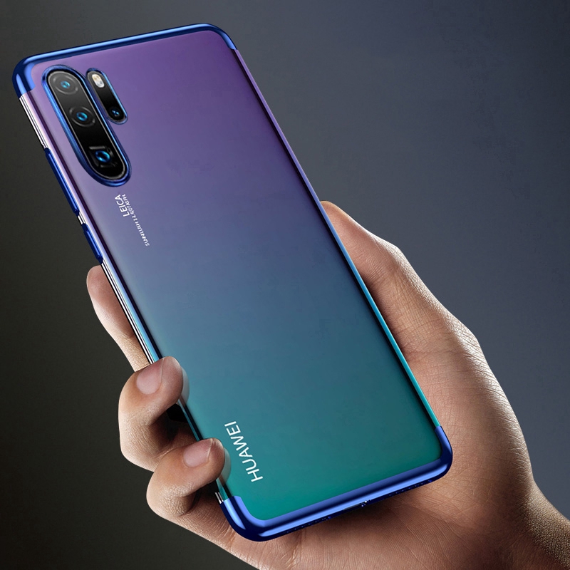 Ốp điện thoại mạ viền đẹp mắt cho Huawei P40 P30 P20 Pro Lite