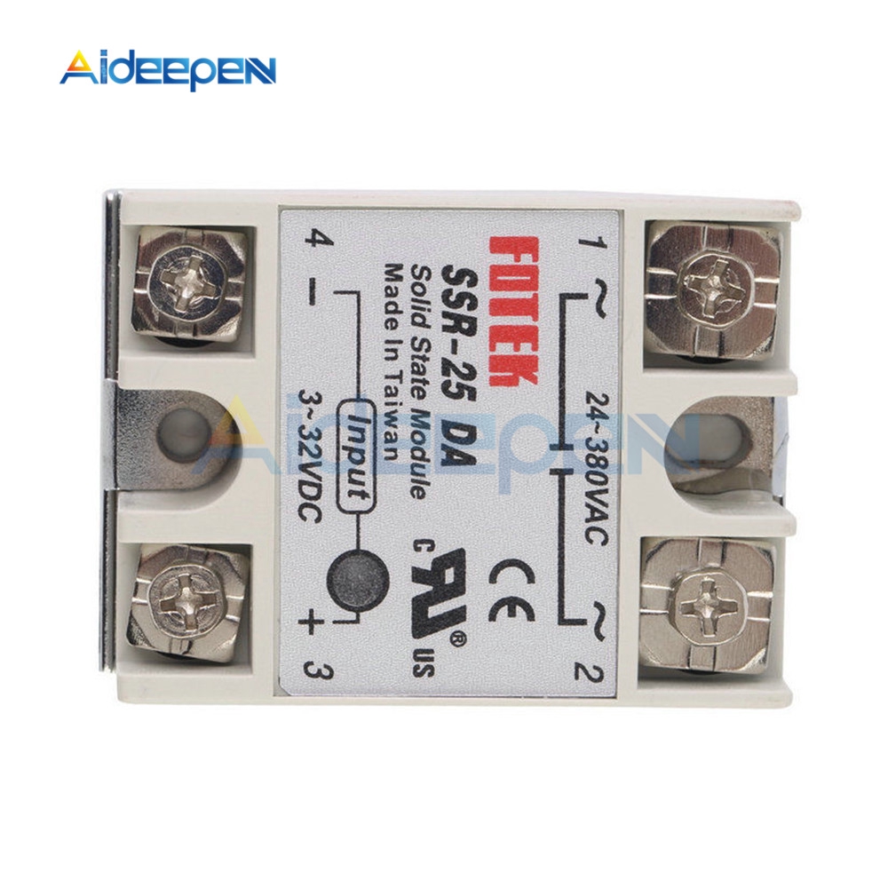 Rơ Le Ssr-10Da Ssr-25Da Ssr-40Da Ssr-50Da Ssr-50Da 3-32v Dc Sang 24-380v Ac Ssr-50Da Tiện Dụng | BigBuy360 - bigbuy360.vn